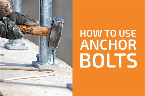 how to use anchor bolts in brick|How to Use Anchor Bolts in Concrete, Bricks & Drywall.